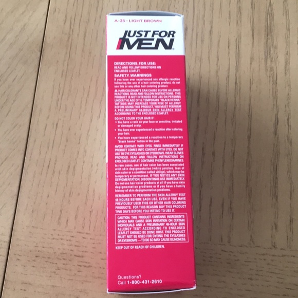 JUST FOR MEN Easy Comb-in Color in Light Brown - Picture 4 of 6